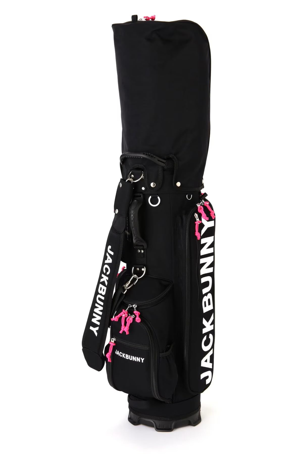 未使用品 ジャックバニー キャディバッグ 9.0型 スタンド式 ホワイト